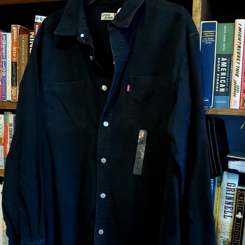 Long Sleeved Black Levi's Shirt